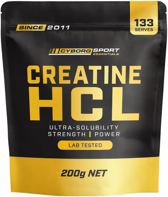Creatine HCL 200g – Cyborg Sport