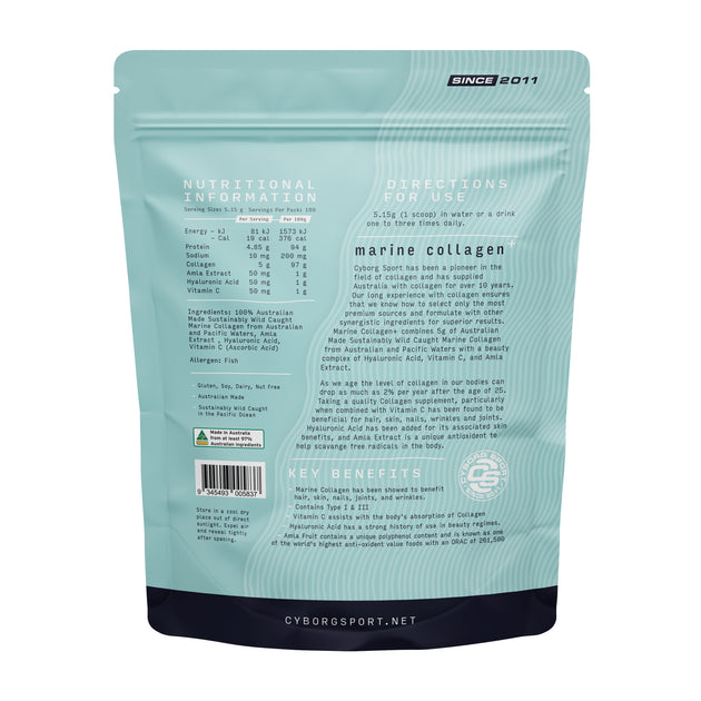 Marine Collagen+ Beauty 465g & 930g – Cyborg Sport